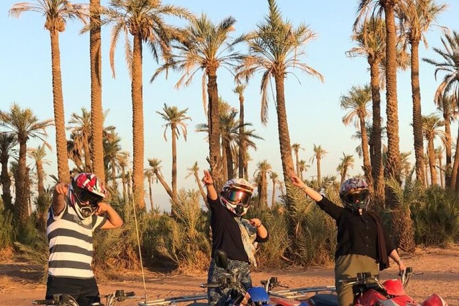 Quad Biking Adventure in the Palmeraie of Marrakech